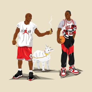 BASKETBALLART -  GOAT THE DAY T-Shirt