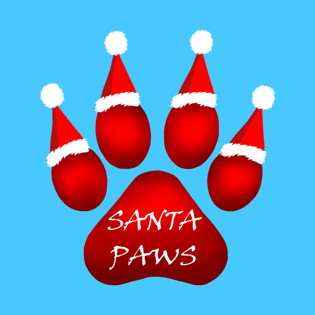 Santa Paws by Art by Deborah Camp