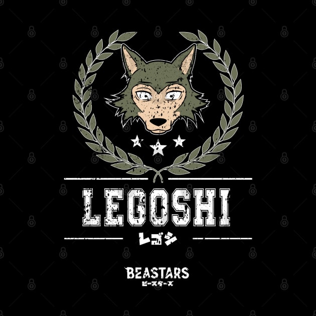 BEASTARS: TEAM LEGOSHI (GRUNGE STYLE) by FunGangStore