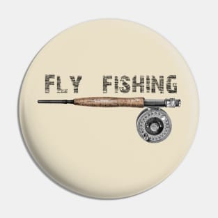 Fly Fishing Pins and Buttons for Sale