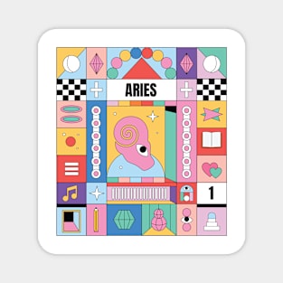 Aries P R S I t shirt Magnet