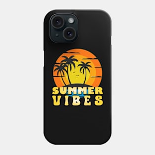 Summer Vibes Palm Tree Island Phone Case