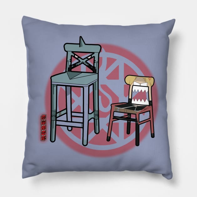 The Elric Bros - Fullmetal Alchemist - ChairDrobe Anime Pillow by Chair