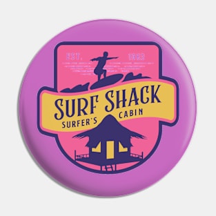 Surf Shack Pin