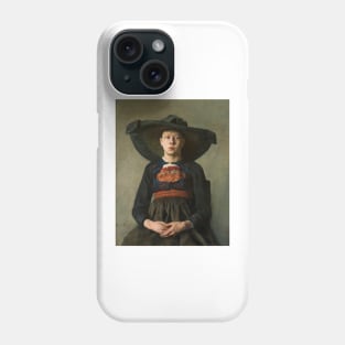 A Bavarian Peasant Girl - Hanna Hirsch-Pauli Phone Case