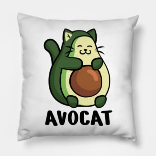 Avocat - cute and funny design for avocado lovers Pillow