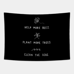 Save the Bees Tapestry