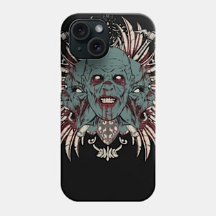 Three Face of Monsters Phone Case