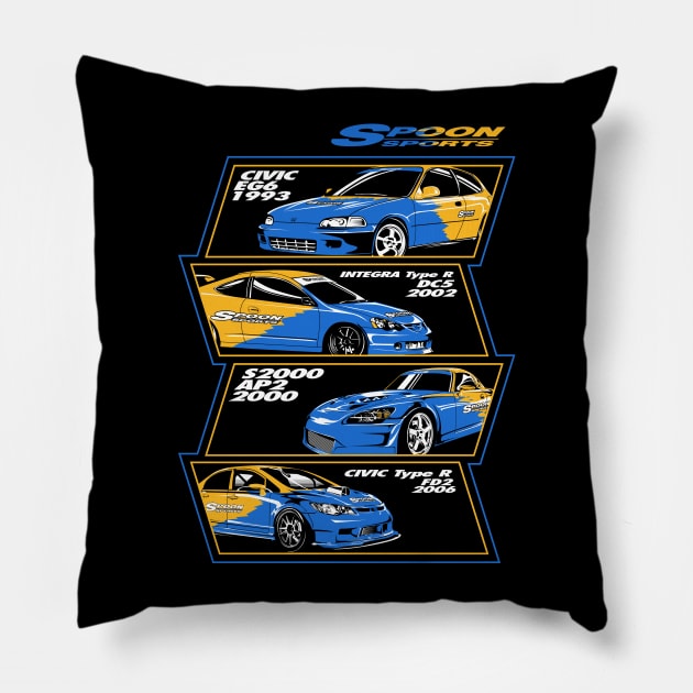 Spoon Sport Legacy Pillow by rizadeli