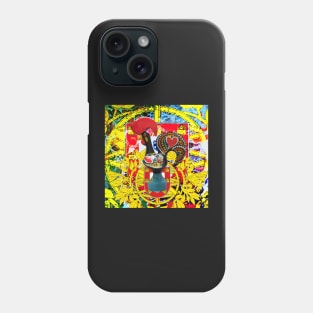 Galo de barcelos, Portugal art Phone Case