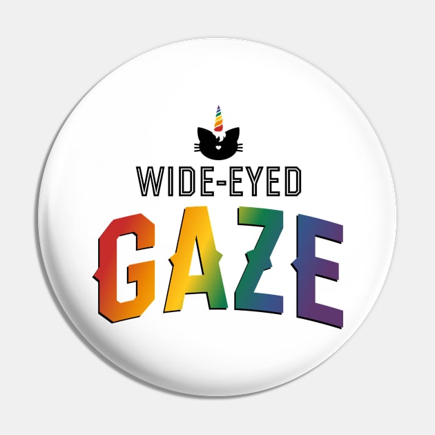 Wide-Eyed Gaze Pin by NotWithGnomes