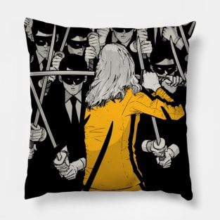 kill of girl Pillow