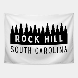 Rock Hill South Carolina SC Tourist Souvenir Tapestry