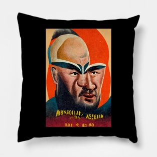 The Mongolian Assassin Pillow