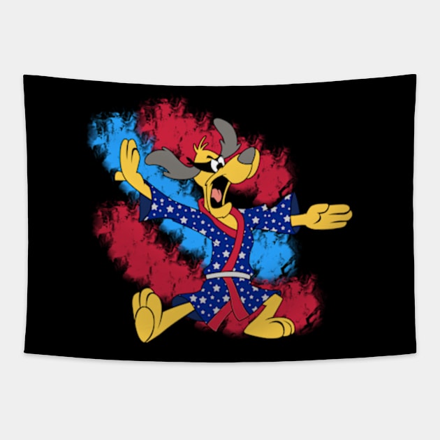 Hong Kong Phooey - American USA Tapestry by LuisP96