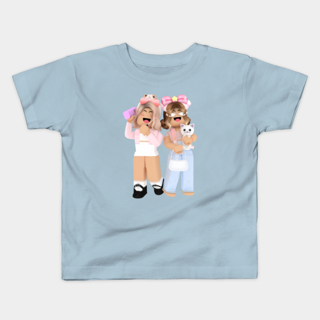 Roblox Girls Shopping Roblox Kids T Shirt Teepublic