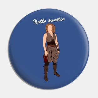 River Song Doctor Who Pin