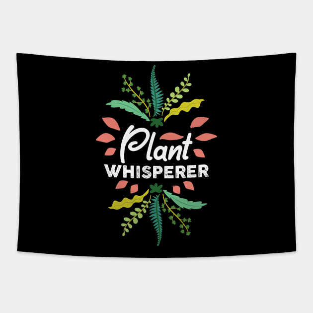 Plant Whisperer Plant Lady Tapestry by GigibeanCreations