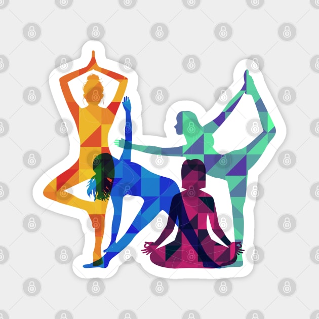 Yoga Magnet by Mako Design 