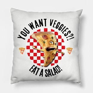 You Want Veggies? Eat A Salad! Pillow