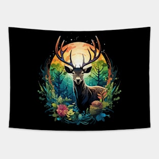 Deer Earth Day Tapestry