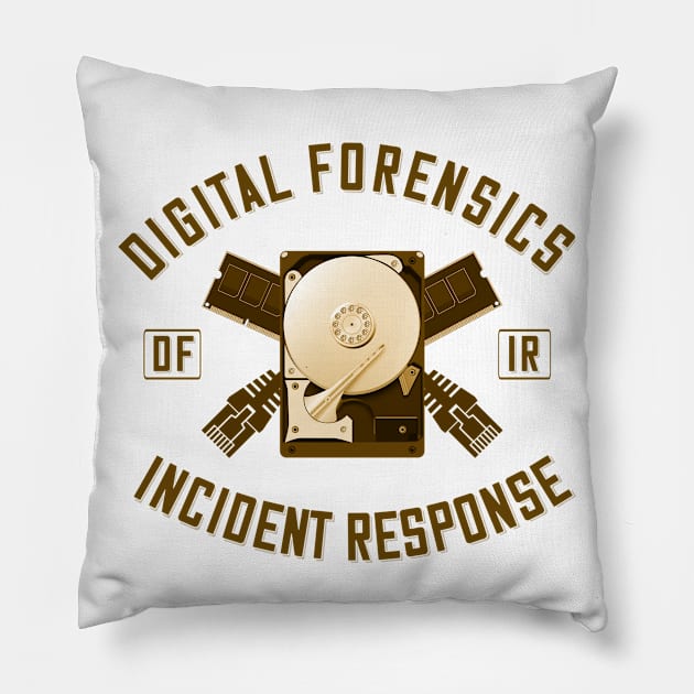 DFIR Hard Drive Pillow by DFIR Diva