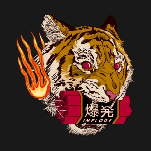 Tiger with dynamite T-Shirt