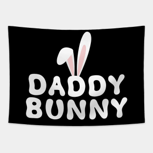 Daddy Bunny Ears Easter Family Matching Dad Fathers Day Papa Tapestry