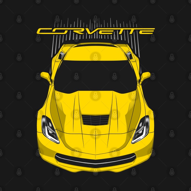 Corvette C7 - Yellow by V8social