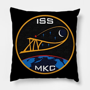 Black Panther Art - NASA Space Badge 146 Pillow