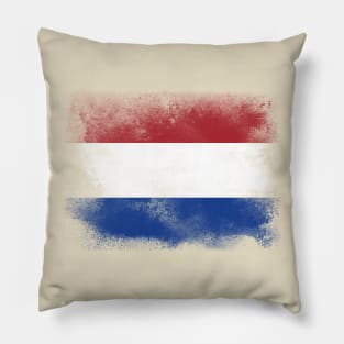 Holland flag isolated Pillow