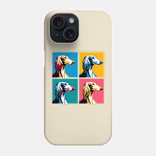 Saluki Pop Art - Dog Lovers Phone Case