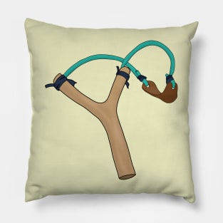 Wooden Slingshot Pillow