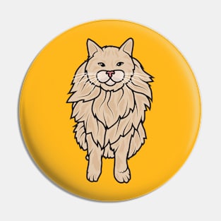 Handsome Cat Pin