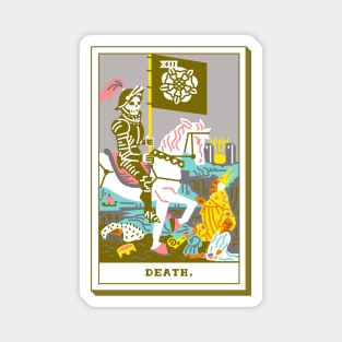 XIII - Death - Tarot Card Magnet