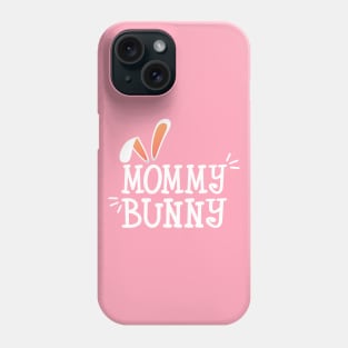 Simple and Cute Mommy Bunny Easter Typography Phone Case