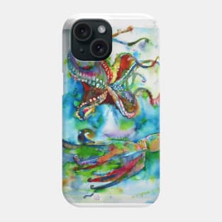 OCTOPUSES IN THE ABYSS Phone Case