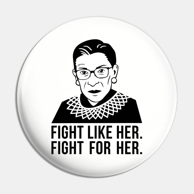 Fight for RBG Pin by bellamuert3