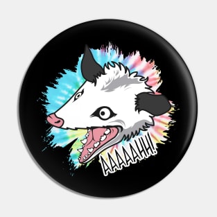 Screaming Possum • Aaah! Possum Pin