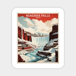 Niagara Falls Canada Vintage Poster Tourism 2 Magnet