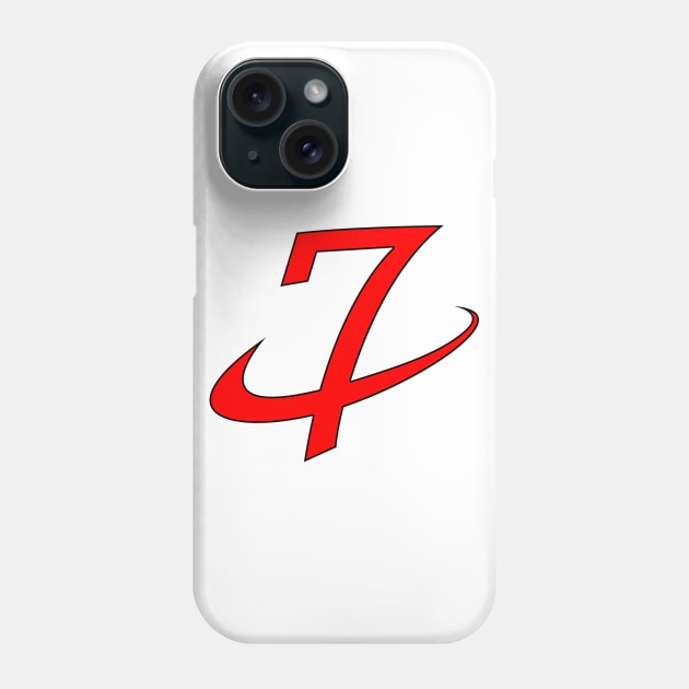 Dragon ball Super - Universe 7 Logo - Top Left Phone Case by SykoticApparel