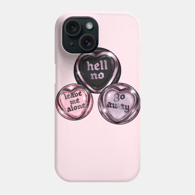 GothHearts Phone Case by chiaraLBart