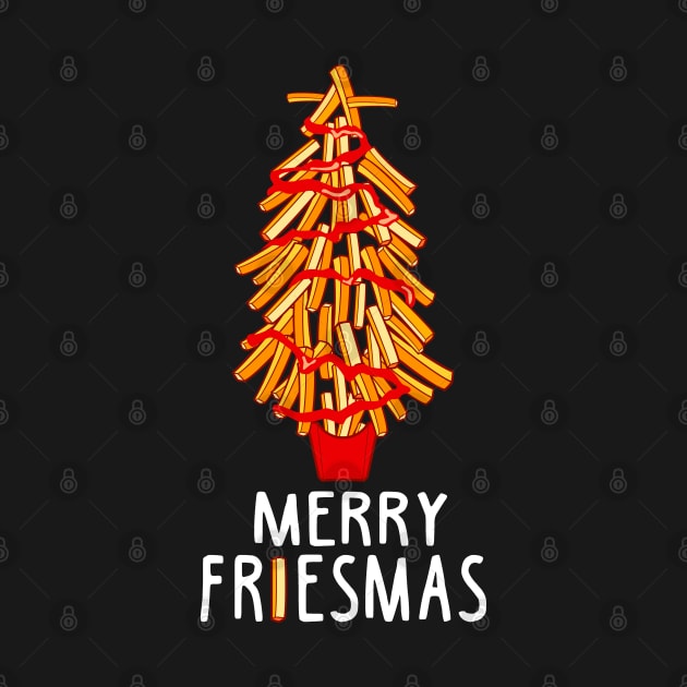 Merry Friesmas. Fries Lover Gift. by KsuAnn