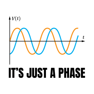 It's Just A Phase (Black Axis) T-Shirt