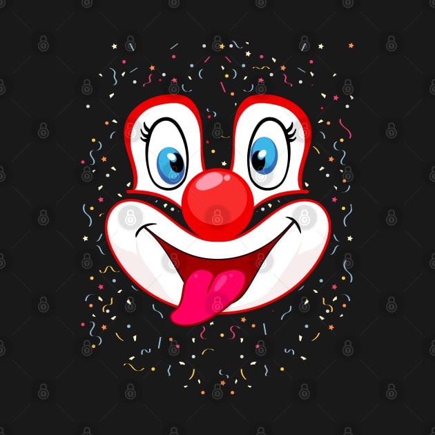 funny clown face by Wagum Std