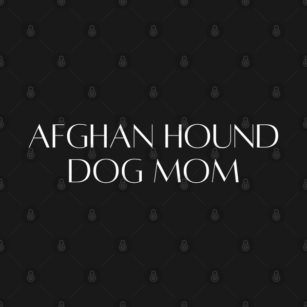 Afghan Hound Mom by HobbyAndArt