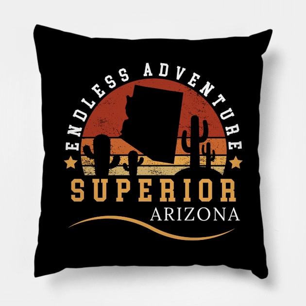 superior Arizona Pillow by Energized Designs