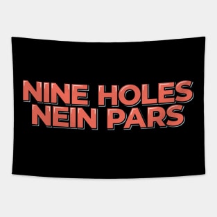 Nein Pars Golf Tapestry