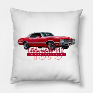 1970 Oldsmobile 442 2 Door Convertible Pillow