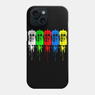 color tardis Phone Case